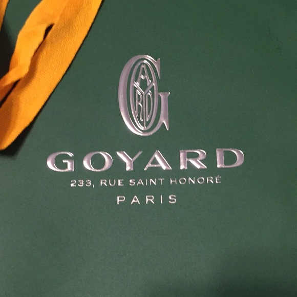 Goyard shopping bag, tissue and ribbon - Picture 3 of 6